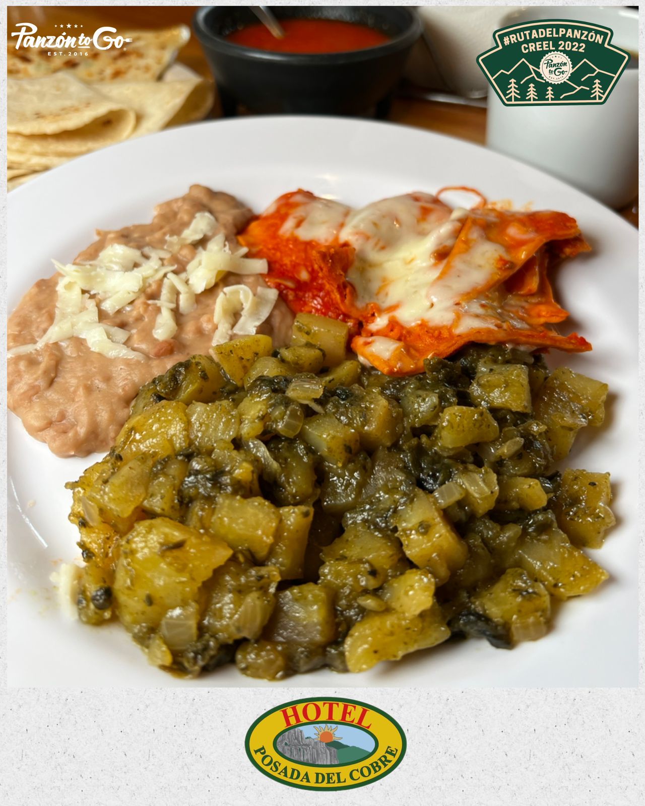 Platillo tradicional con chile pasado